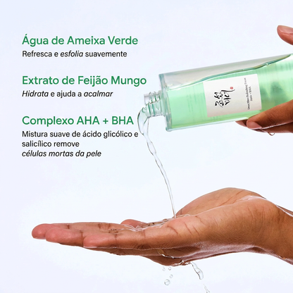 Tônico de Ameixa Verde para Restauração do Brilho da Pele- Beauty of Joseon