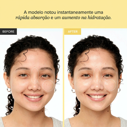 Sérum Glow para refinar os poros: Própolis + Niacinamida